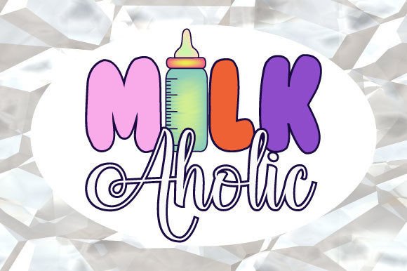 Download Milk Aholic,Baby Sublimation - Baby sublimation Collection