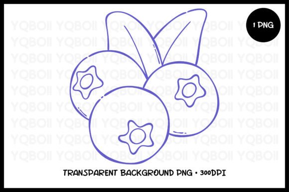 Download Hand Drawn Blueberry PNG - Hand drawn Collection