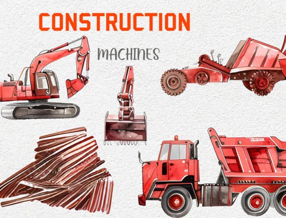 Download Vibrant Watercolor Clipart Construction - Vibrant watercolor Collection