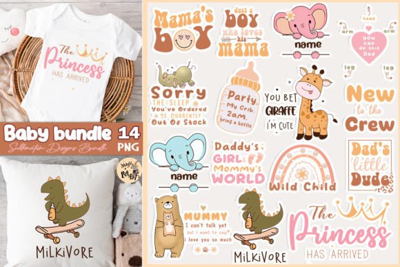Download Mother's Day and Baby Sublimation Bundle - Baby sublimation Collection