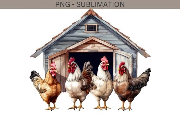 Download Chickens PNG, Farm Animals Digital Image - Farm animals Collection