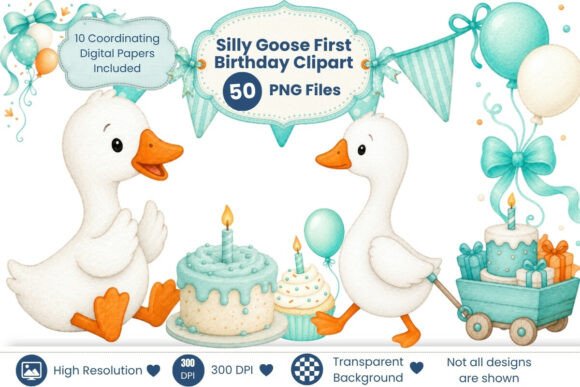 Download Silly Goose Birthday Clipart - Premium Resources